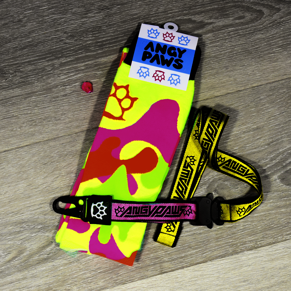 Neon Camo Sockies