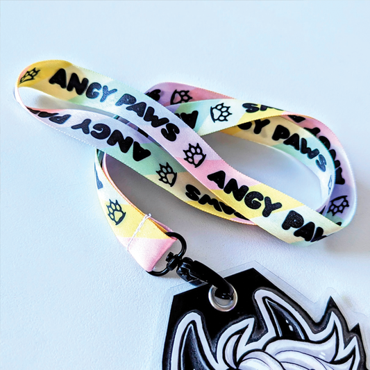 Angy Paws Lanyard