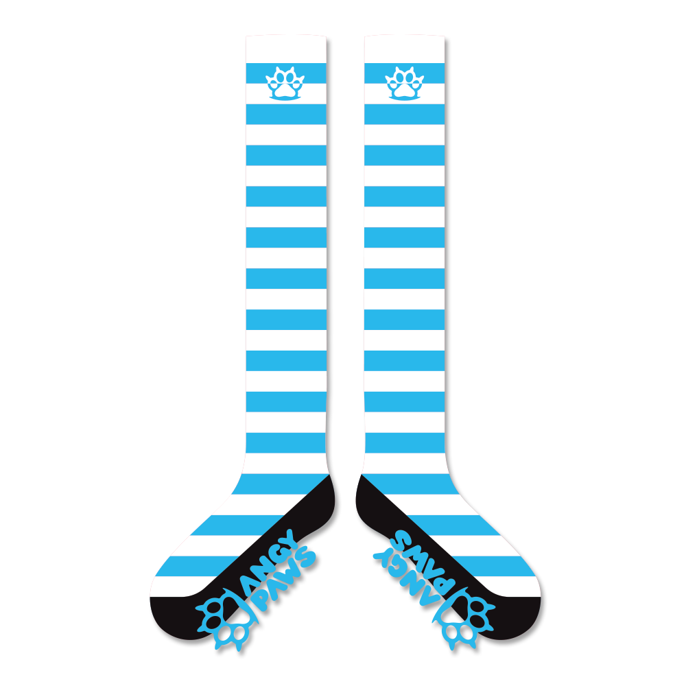 Light Blue vs White Sockies